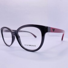Emporio Armani Eyeglasses Frames EA 3104 5561 54 17 140 Maroon Beige