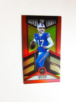 Josh Allen  " Under The Lights "  SP #/125   Premium Mini