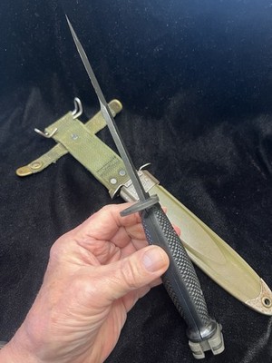 Vietnam US BOC M7 Bayonet, BWH M8A1 Scabbard, Original collectible
