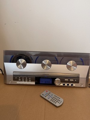 Emerson MS3110 Triple Linear CD Player AM FM Radio CDs WORKS