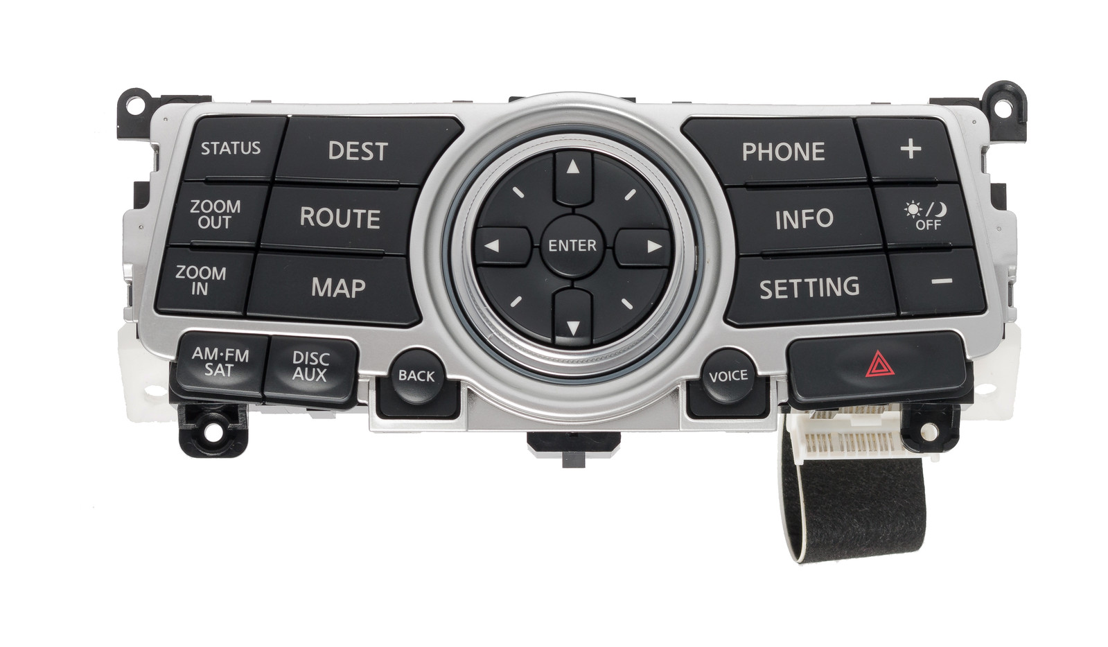 2008-2013 Infiniti G37 Navigation System Control Panel Unit Model ID 28395JK65B