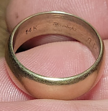 Gleamlight 14K Yellow Gold Band Ring Size 7 6...