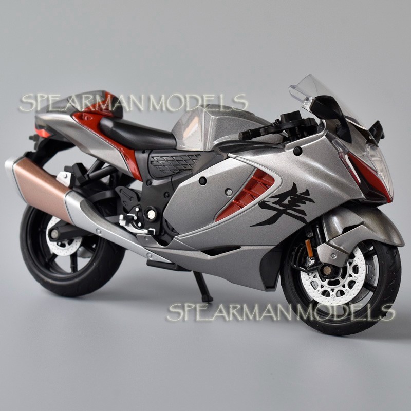 1:12 Scale Diecast Motorcycle Model Toys Suzuki Hayabusa 2024
