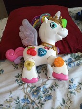 VTech Starshine The Bright Lights Unicorn Learning Toy Complete With Charms