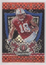 2019 Panini Prizm Draft Crusade Red White & Blue 44/99 JJ Arcega-Whiteside 0v9m