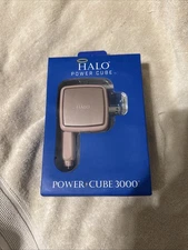 HALO Power Cube 3000 Compatible with USB Charged Devices New Pink Mesh Color