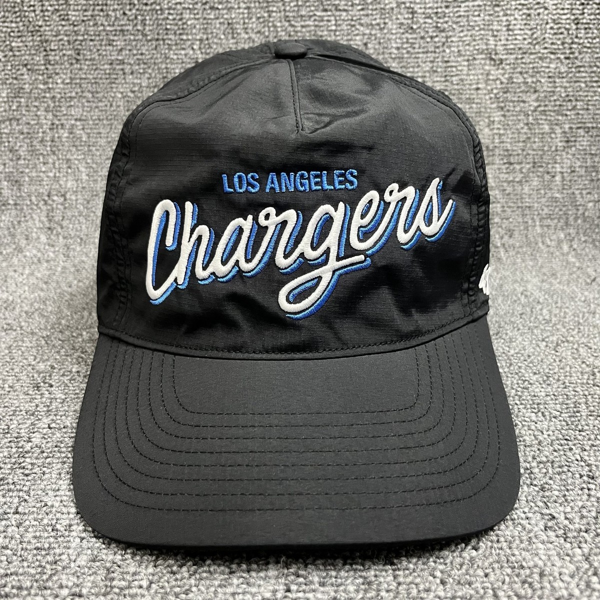 New '47 Brand Los Angeles Chargers Black Script Snapback Hat NFL Cap