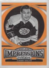2013-14 Panini Prizm Endless Impressions Orange 39/50 Johnny Bucyk #EI-8 HOF 2o7