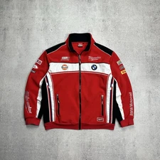 VTG BMW Racing Milwaukee Motorrad Fleece Jacket
