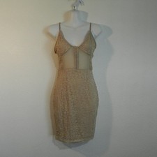 NWT Pretty Little Thing lingerie style, corset bodice with mesh and floral lace