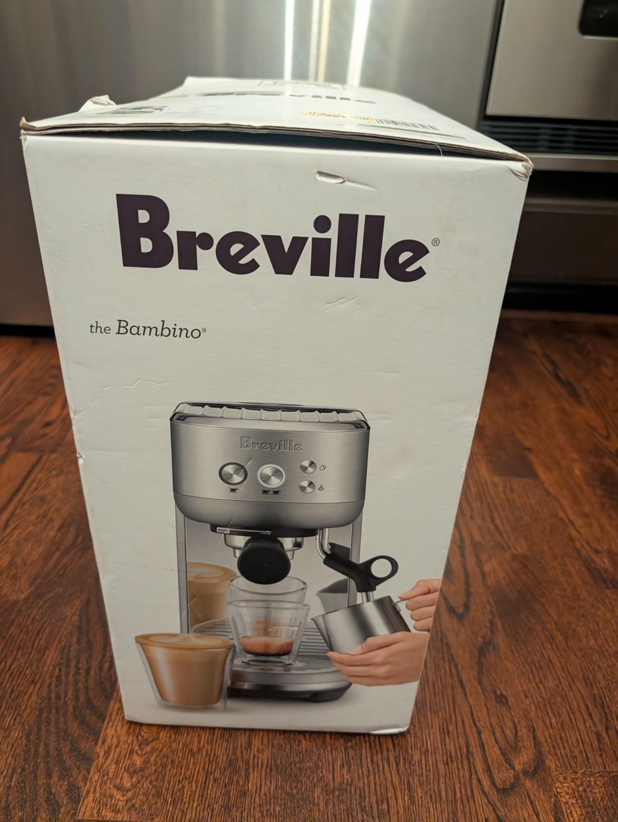 Breville Bambino Brushed Stainless Steel Espresso Machine
