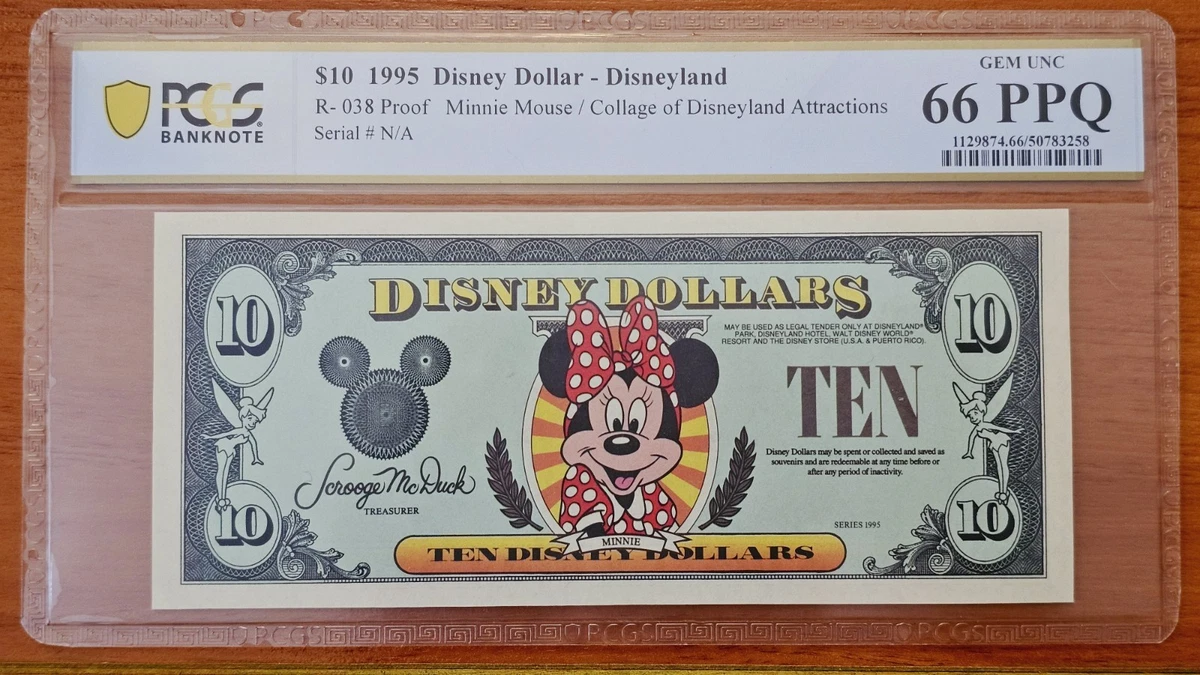 Disney Dollars 1987 for sale | eBay