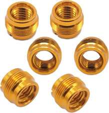 Microphone Stand Adapters 6-Pack 5/8 Male to 3/8 Female Threaded Screw