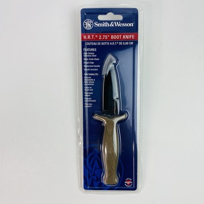 Smith and Wesson 2.75'' HRT Spearpoint Fixed Blade Boot Knife & Sheath 1100072