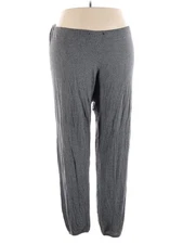 Bleusalt Women Gray Casual Pants XXL