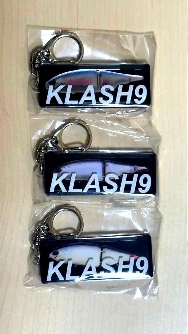 KLASH9 Keepcast 2026 Limited Keychain Set of 3, DRT Fishing Accessories - Image 1