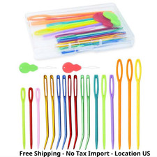 19 Pcs Yarn Needles Set, Assorted Yarn Needles Bent Tapestry Needle Weaving
