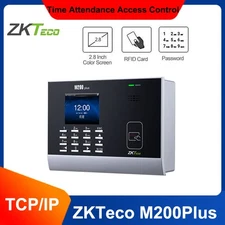 ZKTeco M200Plus TCP/IP 2.8 inch Screen RFID Card Time clock Time Attendance