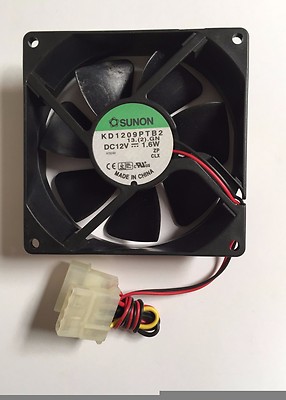 Sunon KD1209PTB2 92mm x 25mm DC12v 1.6W Fan 4Pin Molex