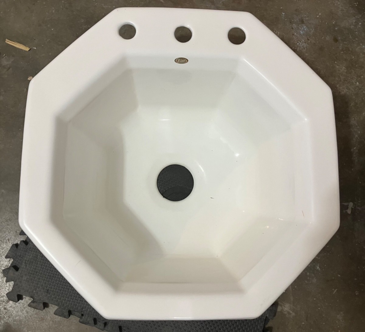Eljer Cast Octagon Sink | eBay