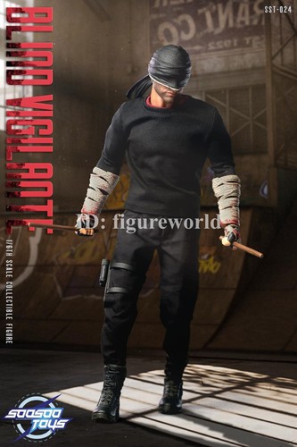 Pre-order Soosootoys SST-024 1/6 Daredevil Matt Murdock Male Action Figure Model - Picture 2 of 10