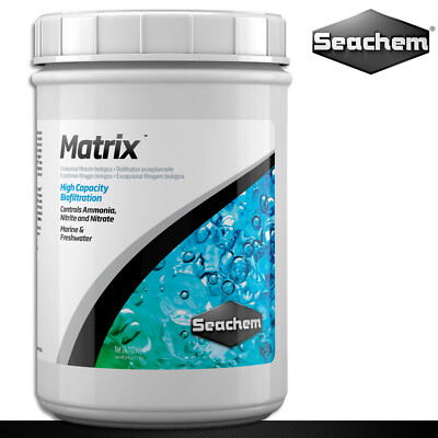 Seachem 2 l Matrix Bio-Filter Ammoniak Nitrit Nitrat  ~700 m²/l Oberfläche