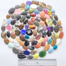 Mixed Gemstones Cabochons Wholesale Lot Natural Loose Gemstone AAA Quality