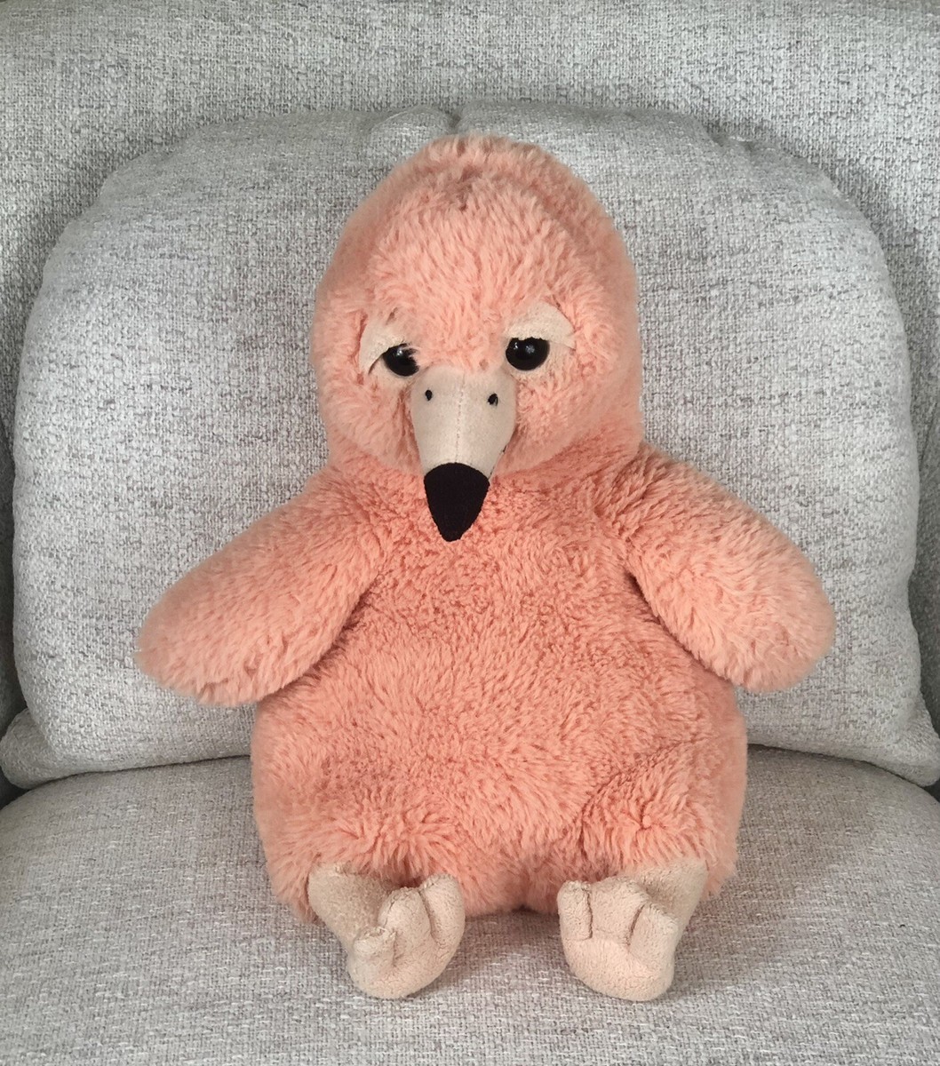 Peluche flamant rose câlin doux dodu 15” Aurora Sluuumpy Da rose