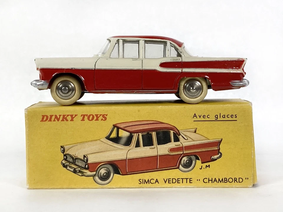 Lot 7826 Dinky Toys Nr. 24 K Simca Vedette "Chambord" in OVP - Bild 2 von 4