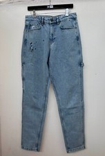 Karl Kani Retro Tapered Workwear Jeans Herren light blue Größe M