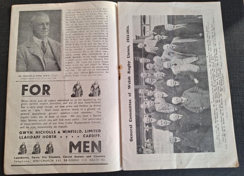 1934 Wales v Ireland - 10 Mar 1934 at St Helen's Ground, Swansea - Picture 3 of 9