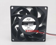 XQF XQF8038HBL DC24V 0.3A 8CM 2-Wire Inverter Cooling Fan