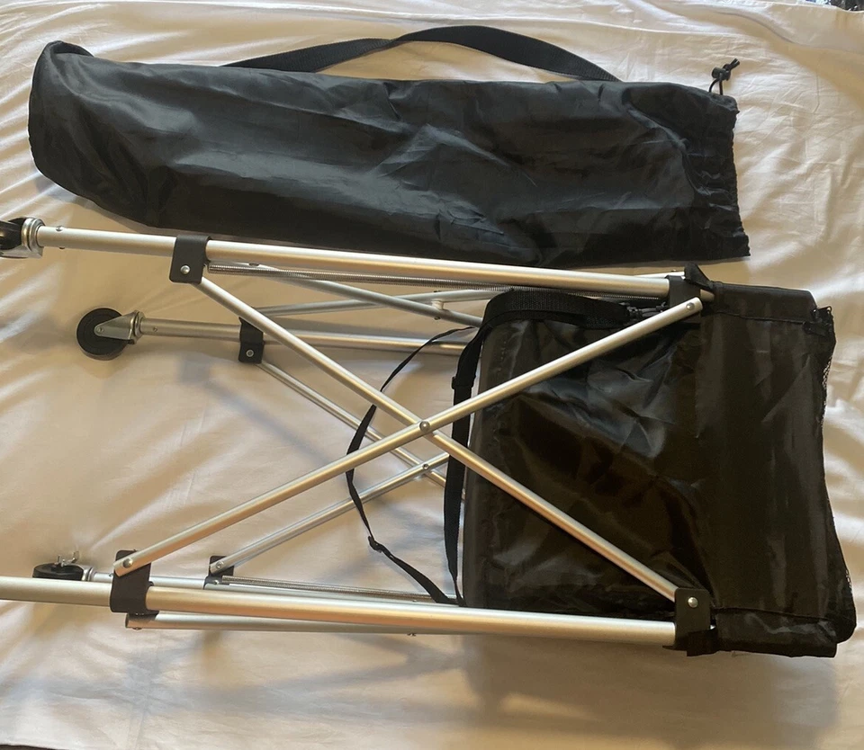 Brand New - Tennis Ball Basket - Padel Tennis Cart with Wheels - Over 150 Balls - Image 4 of 4