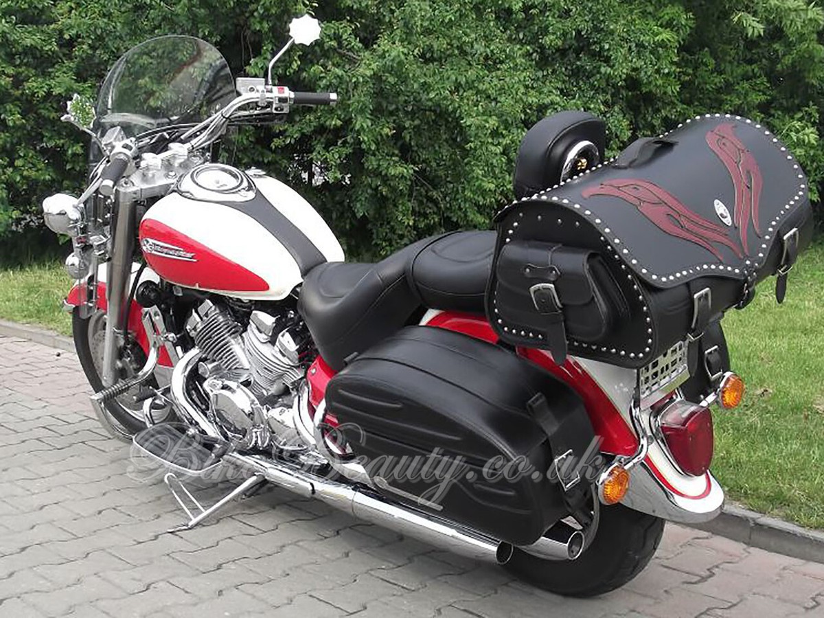 Yamaha Royal Star XVZ 1300 Crash Bar Engine Guard with BUILT IN