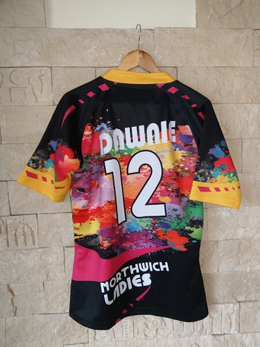 Northwich RUFC #12 Dawnie Rugby Shirt Gr. M Forest Guards - Bild 3 von 3