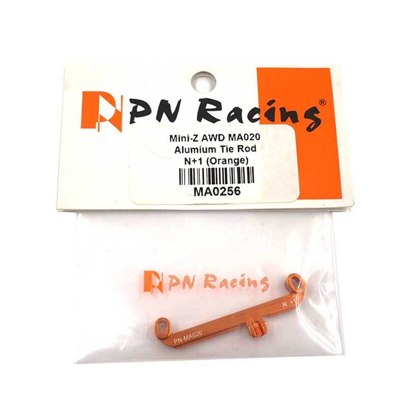 PN Racing Aluminum Tie Rod N+1 Orange For Kyosho 1/27 Mini-Z PN Racing Aluminum Tie Rod N+1 Orange For Kyosho 1/27 Mini-Z