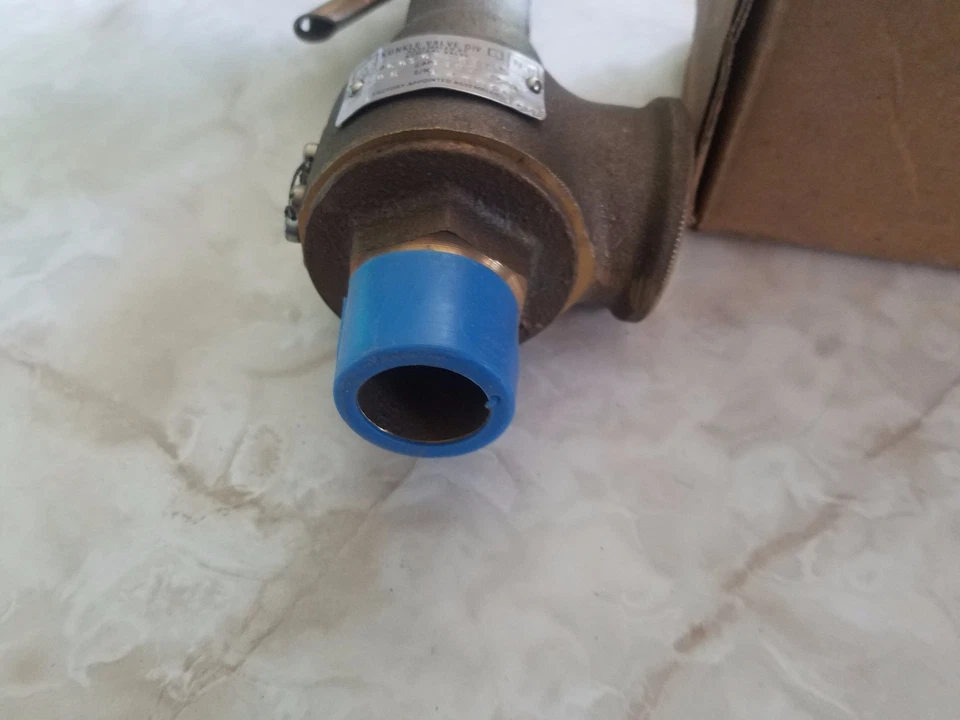 NEW IN BOX 164533 Kunkle 6010FE01-KM Pressure Safety Valve, 120lbs, 1" x 1-1/4" - Image 4 of 4