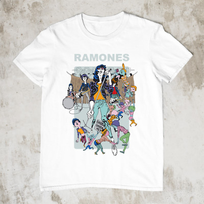Ramones Band T-shirt Cotton Vintage Tee For Men Size S-234XL M007