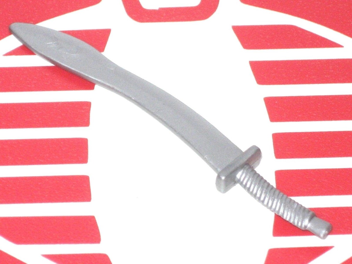 GI Joe Weapon Mortal Kombat Grey Sword Original Figure Accessory