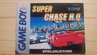 Super Chase H.Q. Anleitung - Nintendo Gameboy Classic Anleitung - PAL - NOE  #1