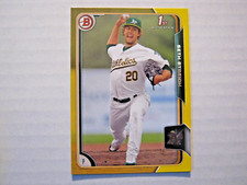 Seth Streich 2015 Bowman Prospect Yellow Border Parallel Card BP96