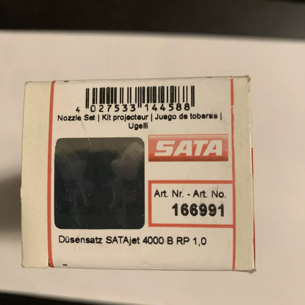 SATA JET 4000B RP 1,0 Nozzle Set 166991