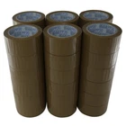 36 Rolls Carton Sealing Brown Packing Tape Box Shipping 1.8 mil 2" x 110 Yards