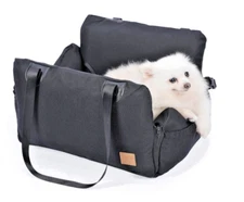 Dog Cat Portarable Car seat Waterproof Dog Booster Seat, Fill w air bags  28 lb