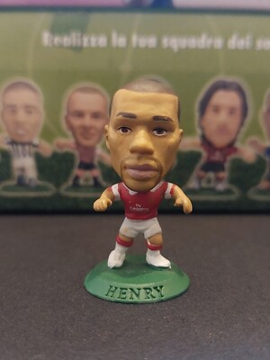 322★サッカー★thierry henry★prostars★フィギュア Corinthian MicroStars Loose Thierry Henry Arsenal Green Base