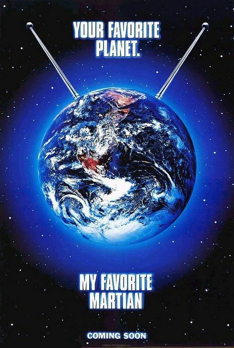 My Favorite Martian (1999) Original Movie Poster