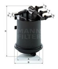 MANN-FILTER Kraftstofffilter für RENAULT ESPACE III KANGOO LAGUNA I II