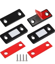 2-Pack Ultra Thin Magnetic Cabinet Catch for Kitchen Closet Doors & Drawers