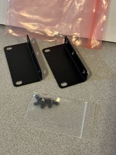 One pair of MITEL HX Controller Rack Ears with mounting screrws