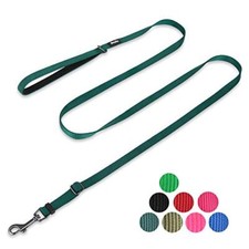 Pets Upgraded Adjustable Between 4 Feet and 6 Feet Long Leash with Heavy Duty...